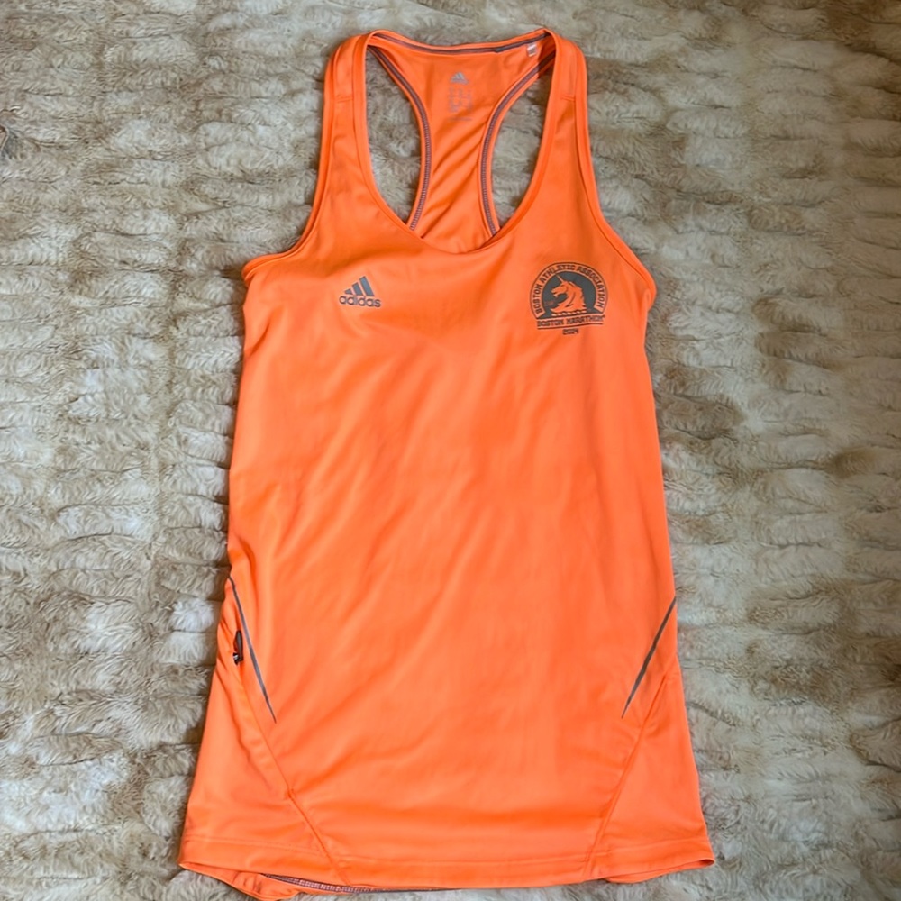 2014 Boston Marathon Adidas tank top